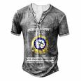 Antarctic Devron Six Vxe 6 Antarctic Development Squadron Men's Henley Button-Down 3D Print T-shirt Grey