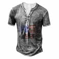 We Dont Know Them All But We Owe Them All Veterans Day Men's Henley T-Shirt Grey