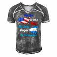 May Live In Usa But My Story Began In Nicaragua Flag Funny Men's Short Sleeve V-neck 3D Print Retro Tshirt Grey May Live In Usa But My Story Began In Nicaragua Flag Funny Men's Short Sleeve V-neck 3D Print Retro Tshirt Grey