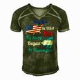 May Live In Usa But My Story Began In Nicaragua Flag Funny Men's Short Sleeve V-neck 3D Print Retro Tshirt Green May Live In Usa But My Story Began In Nicaragua Flag Funny Men's Short Sleeve V-neck 3D Print Retro Tshirt Green