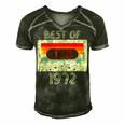 Best Of 1972 Casette Tape Retro 50Th Birthday 50 Years Old Men's Short Sleeve V-neck 3D Print Retro Tshirt Forest