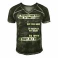 Respect My Right Men's Short Sleeve V-neck 3D Print Retro Tshirt Forest
