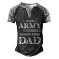 Army National Guard Dad Cool Gift U S Military Funny Gift Cool Gift Army Dad Gi Men's Henley Shirt Raglan Sleeve 3D Print T-shirt Black Grey