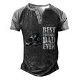 Best Trucking Dad Ever Big Rig Trucker Truck Driver Gift Men's Henley Shirt Raglan Sleeve 3D Print T-shirt Black Grey