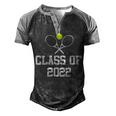 Class Of 2022 Graduation Senior Tennis Player Men's Henley Shirt Raglan Sleeve 3D Print T-shirt Black Grey