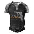 Desantis Escape To Florida Cute Gift Men's Henley Shirt Raglan Sleeve 3D Print T-shirt Black Grey