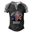 Funny Anti Biden Fjb Biden Funny Biden F Joe Biden Poopypants Men's Henley Shirt Raglan Sleeve 3D Print T-shirt Black Grey
