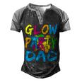 Glow Party Clothing Glow Party T  Glow Party Dad  V2 Men's Henley Shirt Raglan Sleeve 3D Print T-shirt Black Grey