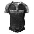 In Alcohols Defense Men's Henley Shirt Raglan Sleeve 3D Print T-shirt Black Grey