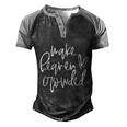 Make Heaven Crowded Funny Christian Easter Day Religious Funny Gift Men's Henley Shirt Raglan Sleeve 3D Print T-shirt Black Grey
