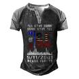 Patriot Day 911 We Will Never Forget Tshirtall Gave Some Some Gave All Patriot V2 Men's Henley Shirt Raglan Sleeve 3D Print T-shirt Black Grey