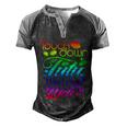 Pink Or Blue Touchdown Or Tutu We Love You Gender Reveal Gift Men's Henley Shirt Raglan Sleeve 3D Print T-shirt Black Grey