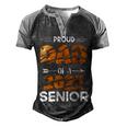 Proud Dad Of A 2022 Senior Tiger Print Men's Henley Shirt Raglan Sleeve 3D Print T-shirt Black Grey