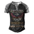 Title Navy Veteran Men's Henley Shirt Raglan Sleeve 3D Print T-shirt Black Grey