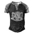 Vinyl Turntable Alien Techno Ufo Raver Funny Gift Men's Henley Shirt Raglan Sleeve 3D Print T-shirt Black Grey