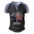 Funny Anti Biden Fjb Biden Funny Biden F Joe Biden Poopypants Men's Henley Shirt Raglan Sleeve 3D Print T-shirt Black Blue