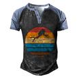 Funny Retro Scuba Diving Graphic Design Printed Casual Daily Basic Men's Henley Shirt Raglan Sleeve 3D Print T-shirt Black Blue