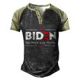 Biden Pay More Live Worse Anti Biden Men's Henley Shirt Raglan Sleeve 3D Print T-shirt Black Forest