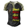 Black Women Are Dope Period  Graphic Design Printed Casual Daily Basic Men's Henley Shirt Raglan Sleeve 3D Print T-shirt Black Forest