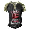 Cool Camper Queen Classy Sassy Smart Assy Funny Camping Gift Men's Henley Shirt Raglan Sleeve 3D Print T-shirt Black Forest
