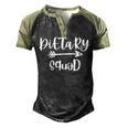 Dietary Squad Dietary Aide Rock  Men's Henley Shirt Raglan Sleeve 3D Print T-shirt Black Forest