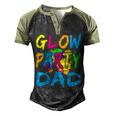 Glow Party Clothing Glow Party T  Glow Party Dad  V2 Men's Henley Shirt Raglan Sleeve 3D Print T-shirt Black Forest