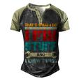 I Fix Stuff And I Know Things Thats What I Do Funny Saying Men's Henley Shirt Raglan Sleeve 3D Print T-shirt Black Forest
