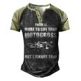 More To Life Then Motocross Men's Henley Shirt Raglan Sleeve 3D Print T-shirt Black Forest
