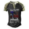 Patriot Day 911 We Will Never Forget Tshirtall Gave Some Some Gave All Patriot V2 Men's Henley Shirt Raglan Sleeve 3D Print T-shirt Black Forest