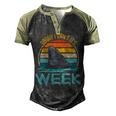 Sorry I Cant Its Week Ocean Scuba Diving Funny Shark Lover  Men's Henley Shirt Raglan Sleeve 3D Print T-shirt Black Forest