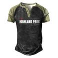 Strong Chicago Highland Park Illinois Shooting Men's Henley Shirt Raglan Sleeve 3D Print T-shirt Black Forest