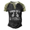 This Guy Is Going To Be A Grandpa Best Daddy Christmas Funny Gift Great Gift Men's Henley Shirt Raglan Sleeve 3D Print T-shirt Black Forest