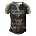 Title Navy Veteran Men's Henley Shirt Raglan Sleeve 3D Print T-shirt Black Forest