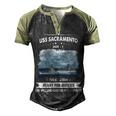 Uss Sacramento Aoe Men's Henley Shirt Raglan Sleeve 3D Print T-shirt Black Forest