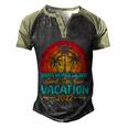 Vintage Sunset Summer Vacation 2022 Anna Maria Island Beach Cool Gift Men's Henley Shirt Raglan Sleeve 3D Print T-shirt Black Forest