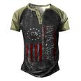We The People American History 1776 Independence Day Vintage Men's Henley Shirt Raglan Sleeve 3D Print T-shirt Black Forest