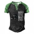 Best Trucking Dad Ever Big Rig Trucker Truck Driver Gift Men's Henley Shirt Raglan Sleeve 3D Print T-shirt Black Green