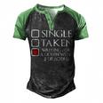 Waiting For A Queen With 3 Dragons Men's Henley Shirt Raglan Sleeve 3D Print T-shirt Black Green