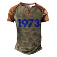 Funny Womens Rights 1973 1973 Snl Support Roe V Wade Pro Choice Protect R Men's Henley Shirt Raglan Sleeve 3D Print T-shirt Brown Orange