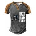 Best Trucking Dad Ever Big Rig Trucker Truck Driver Gift Men's Henley Shirt Raglan Sleeve 3D Print T-shirt Grey Brown