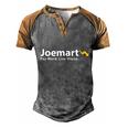 Biden Pay More Live Worse Joemart Men's Henley Shirt Raglan Sleeve 3D Print T-shirt Grey Brown