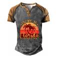 Desantis Escape To Florida Great Gift Men's Henley Shirt Raglan Sleeve 3D Print T-shirt Grey Brown