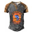 Fishing Not Catching Funny Fishing Gifts For Fishing Lovers Men's Henley Shirt Raglan Sleeve 3D Print T-shirt Grey Brown