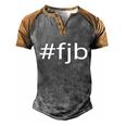 Funny Anti Biden Fjb FJB Pro American Men's Henley Shirt Raglan Sleeve 3D Print T-shirt Grey Brown