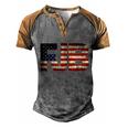 Funny Anti Biden Fjb Pro America FBiden Fjb Men's Henley Shirt Raglan Sleeve 3D Print T-shirt Grey Brown