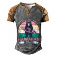 This Is My Hawaiian Cool Gift Men's Henley Shirt Raglan Sleeve 3D Print T-shirt Grey Brown