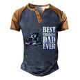 Best Trucking Dad Ever Big Rig Trucker Truck Driver Gift Men's Henley Shirt Raglan Sleeve 3D Print T-shirt Blue Brown