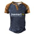 Biden Pay More Live Worse Joemart Men's Henley Shirt Raglan Sleeve 3D Print T-shirt Blue Brown