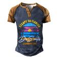 Desantis Escape To Florida Great Gift V3 Men's Henley Shirt Raglan Sleeve 3D Print T-shirt Blue Brown