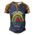Teaching 2Nd Grade On Twosday 2Gift22gift22 Date Cute 2022 Teacher Gift Men's Henley Shirt Raglan Sleeve 3D Print T-shirt Blue Brown